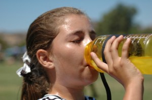 Heat related illnessnes in children, sports and children